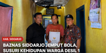 Zakat Hadir Menjemput: BAZNAS Sidoarjo Menyusuri Rumah Warga Desil 1