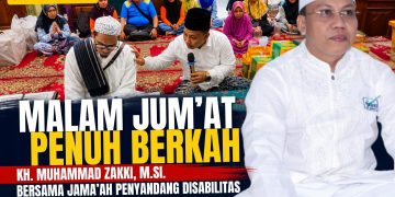 Istiqamah Setiap Malam Jumat, KH Muhammad Zakki Gelar Khataman Al-Qur’an Bersama Jamaah Disabilitas