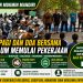 Sebelum Bekerja, Santri Mukmin Mandiri Awali Pagi dengan Apel dan Doa Bersama