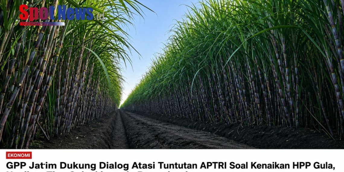 GPP Jatim Dorong Dialog Atasi Tuntutan APTRI Soal Kenaikan HPP Gula, Usulkan Tiga Solusi kepada Pemerintah