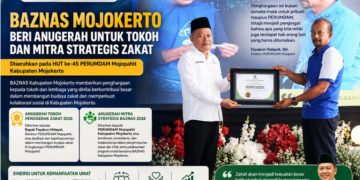 BAZNAS Mojokerto Beri Anugerah kepada Penggerak Zakat dan Mitra Strategis