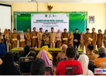 BAZNAS Lumajang Salurkan Modal Usaha untuk 38 Pelaku UMKM di Tempeh