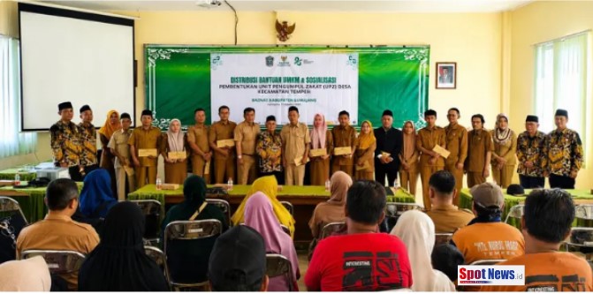 BAZNAS Lumajang Salurkan Modal Usaha untuk 38 Pelaku UMKM di Tempeh
