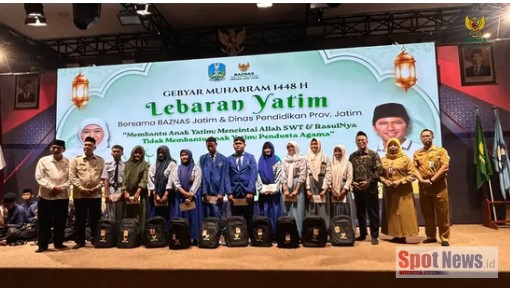 Lebaran Anak Yatim di Blitar Jadi Momentum Penguatan Gerakan Zakat dan Pemberdayaan Ekonomi