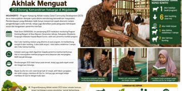 Kambing Bergulir Tumbuh, Akhlak Menguat: ZCD Dorong Kemandirian Keluarga di Mojokerto
