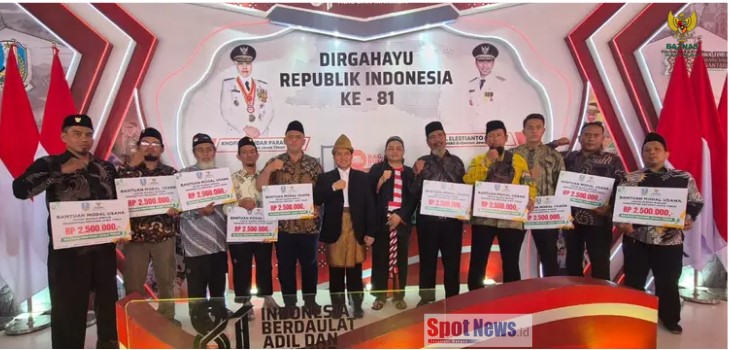 Dari Pembinaan Menuju Kemandirian, BAZNAS Jatim Beri Modal Usaha bagi Eks-Napiter