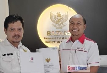Dari Sidoarjo untuk NTT, SMK Antartika 1 Salurkan Donasi Rp5 Juta Lewat BAZNAS Kab. Sidoarjo