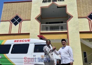 BAZNAS Jatim Hadirkan Ambulans Gratis untuk Mustahik di Kediri