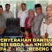 BAZNAS Kota Probolinggo Salurkan Kursi Roda untuk Khumaira Assyifa Zahra