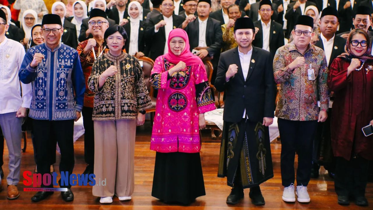MES Jatim 2026–2031 Dikukuhkan, Bidik Penguatan Industri Halal dan Keuangan Syariah
