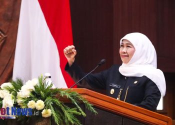 Khofifah Perkuat Jatim Agro-Hub dan Hilirisasi, Produksi Padi Jatim Tembus 10,4 Juta Ton